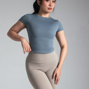 Soft Form Mid Short Sleeve T-Shirt - Dust Sky