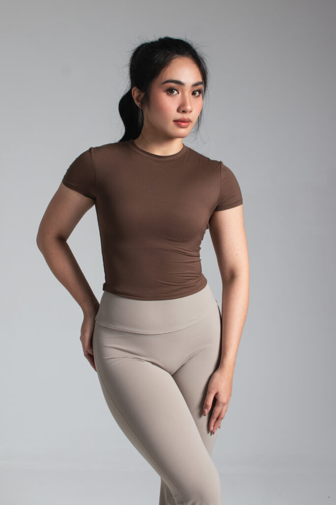 Soft Form Mid Short Sleeve T-Shirt – Toffee