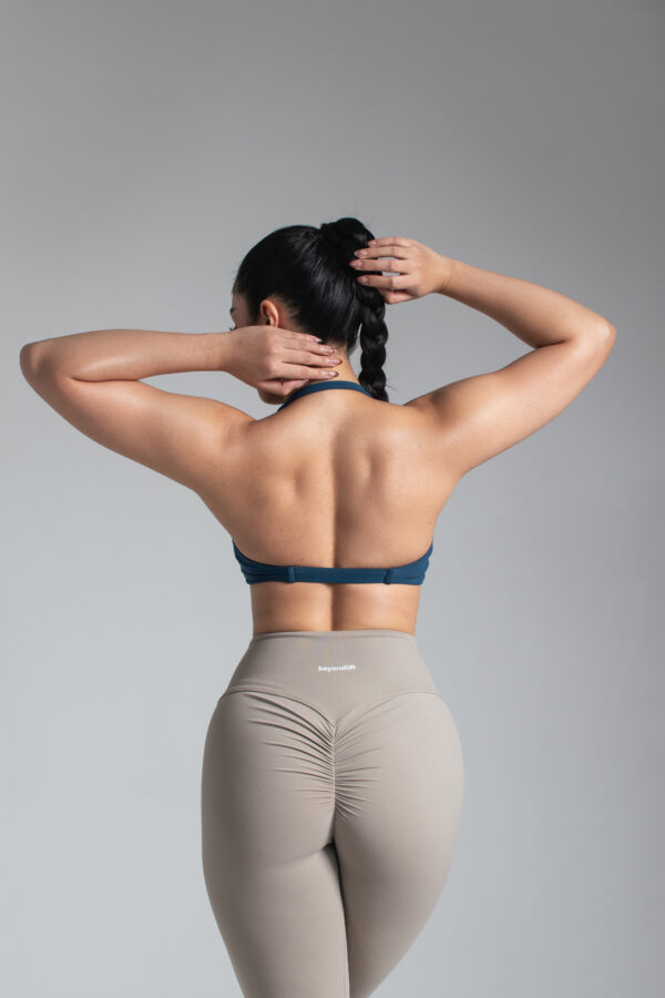 Soft Twist Cloud Sports Bra - Midnight - Image 2